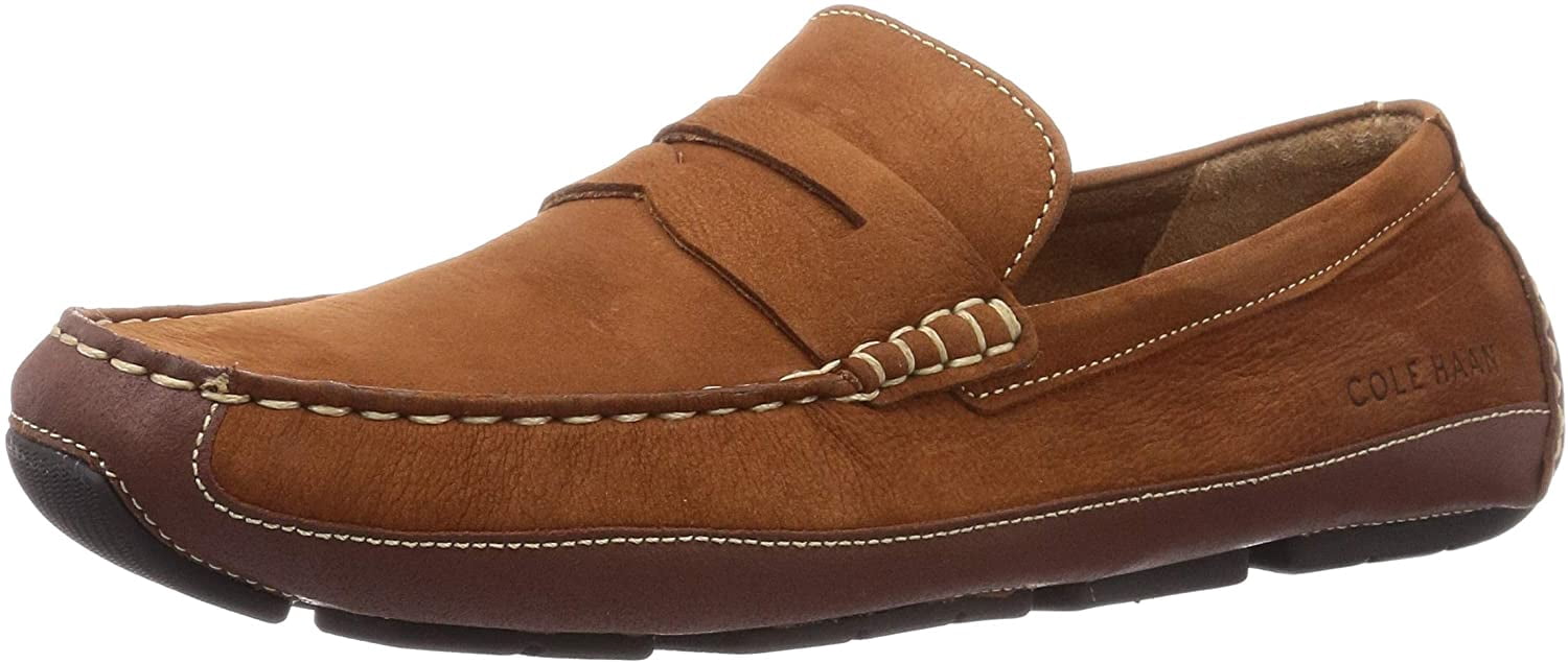 Cole Haan Men\'s Wyatt Penny Driver loafers size 11 Slip On Brown Casual Office Amazon.com | Cole Haan Men main image 2