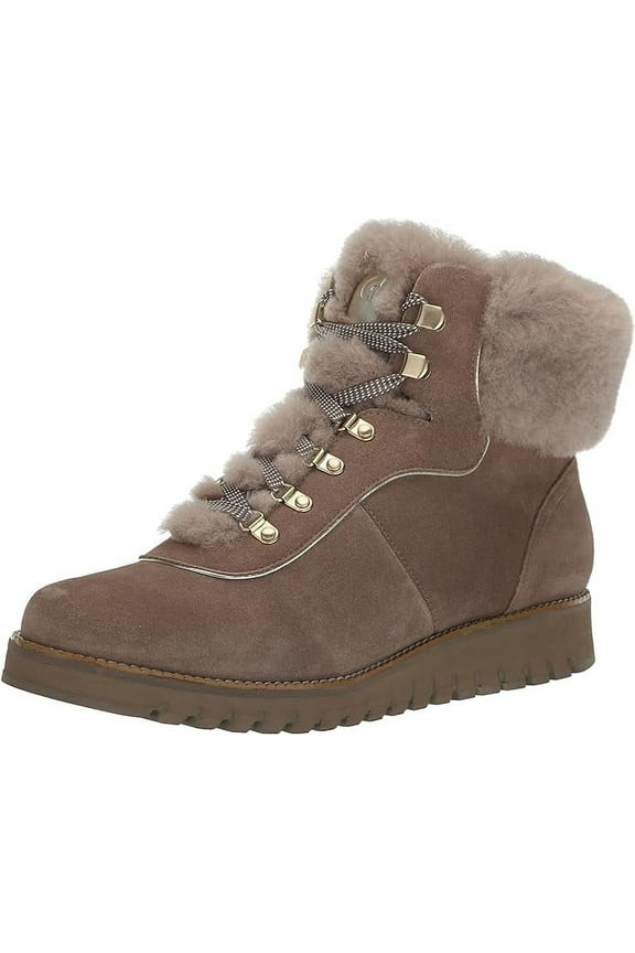 Zerogrand Explore Upstate Hiker Irish Coffee/Flooded/Shearling Boots (Irish Coffee/Flooded/Shearling Water Proof, 5)