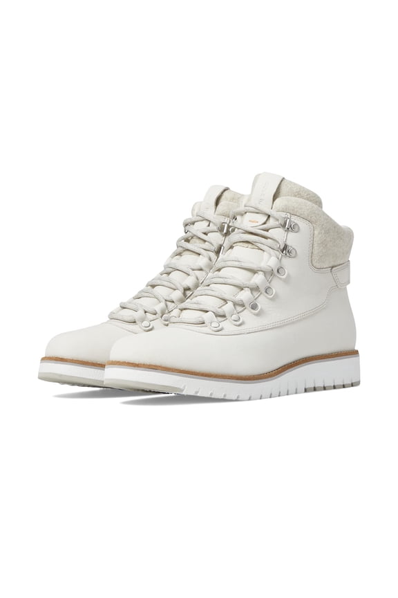 Zerogrand Explorer Gateway Hiker Waterproof Silver Birch / White W25591 Women's Size 5