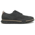thumbnail image 1 of Cole Haan Zerogrand Remastered Wingtip Textile Men's Shoes (Magnet Black, 7.5 UK - 41.5 EU - 8.5 US), 1 of 4