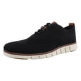 thumbnail image 1 of Cole Haan Zerogrand Stitchlite Wingtip Oxford Mens Shoes Size 8.5, Color: Black/Ivory, 1 of 4