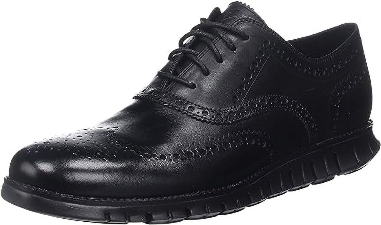 COLE HAAN Shoes ZERØGRAND Mens Size 8.5 Black Oxford Wingtip Sneaker C20719 Men main image 2