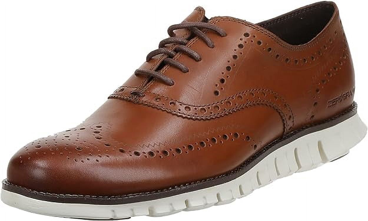 Cole Haan Zerogrand Wing Oxfords British Tan Perforated  display picture 2