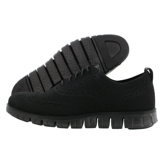 Cole Haan Zerogrand Wingtip Oxford Stitchlite Mens Shoes Size 12, Color: Black Knit/Black