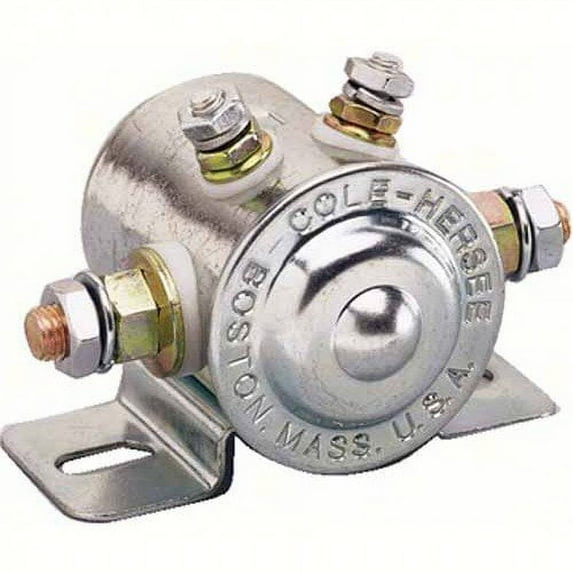 Cole Hersee 24063; 24V Solenoid / Steel Housing
