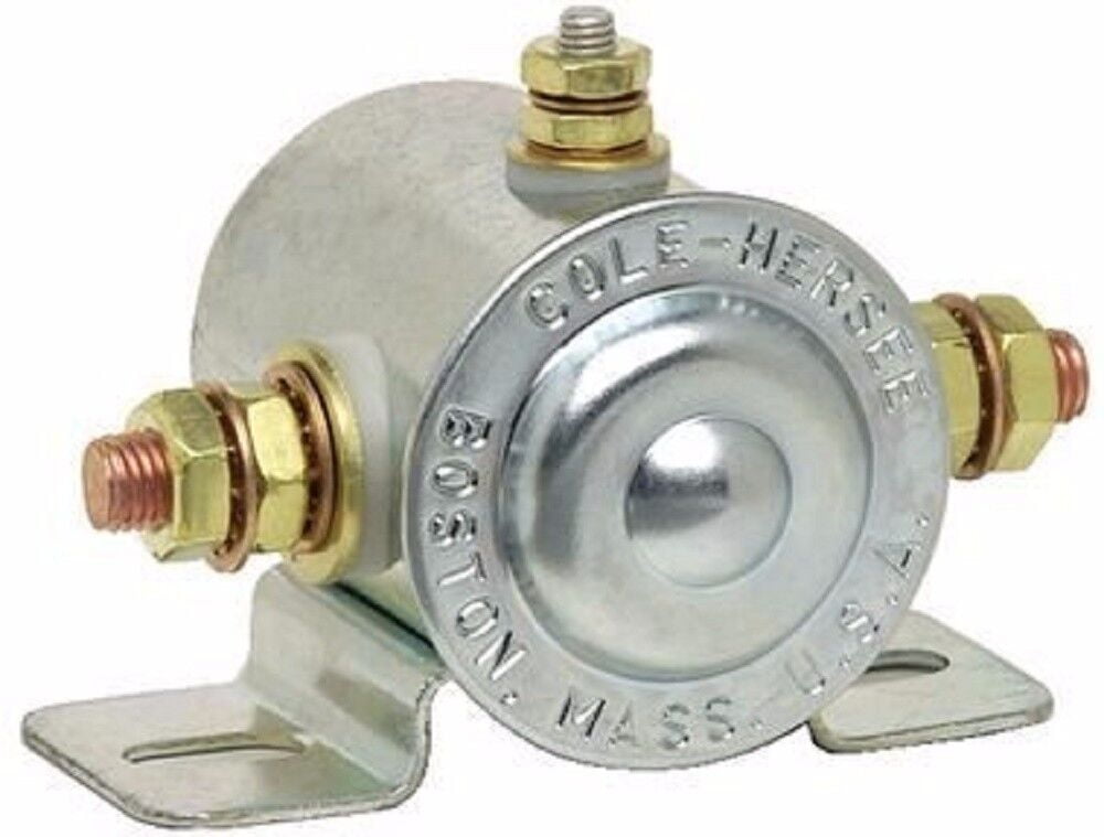 Cole Hersee 24106 12V Grounded Continuous Duty SPST Solenoid