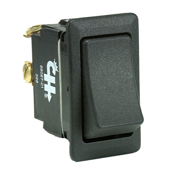 Cole Hersee Sealed Rocker Switch Non-Illuminated SPST On-Off 2 ... [56027-01-BP]