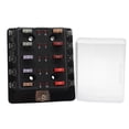 thumbnail image 1 of Cole Hersee Standard 10 MINI Series Fuse Block w/LED Indicators [880026-BP], 1 of 3