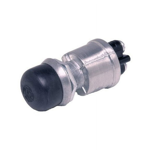 Cole Hersee 90030-BP Push-Button Switch with Screw-On Cap