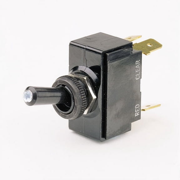 Cole Hersee M-54111-01-BP SPST Toggle Switch (Bld Lighted)