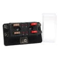 thumbnail image 1 of Cole Hersee Standard 4 MINI Series Fuse Block w/LED Indicators [880024-BP], 1 of 3
