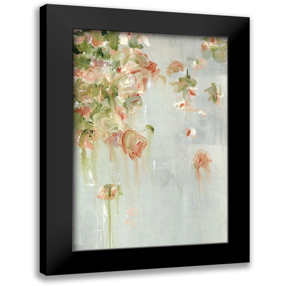 Cole, Macy 11x14 Black Modern Framed Museum Art Print Titled - Romance and Roses