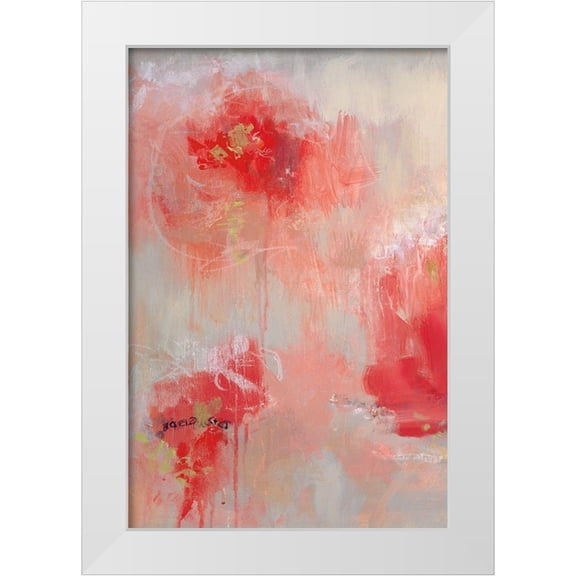 Cole, Macy 11x14 White Modern Wood Framed Museum Art Print Titled - At First Blush I