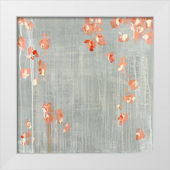 Cole, Macy 12x12 White Modern Wood Framed Museum Art Print Titled - Morning Dew I