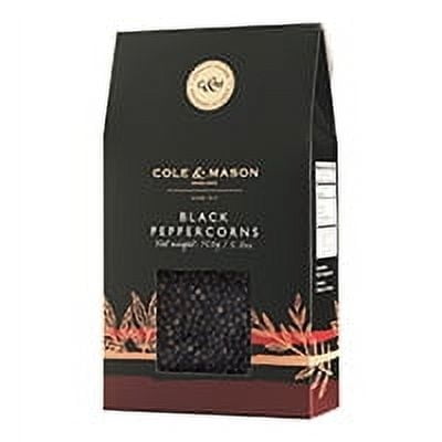 Cole & Mason Black Peppercorns Refill 5.3oz