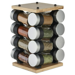 Unboxing Kamenstein 20 Jar Stainless Steel Spice Rack: Revolving Kitchen  Masala Dani box or Tower 