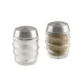 thumbnail image 1 of Cole & Mason Bray Salt & Pepper Shaker Set - Wide Neck Salt and Pepper Shakers - Inverted Shaker Set - Partially Filled Spice Tools - Hand Wash Kitchen Tools - Clear, 1 of 8