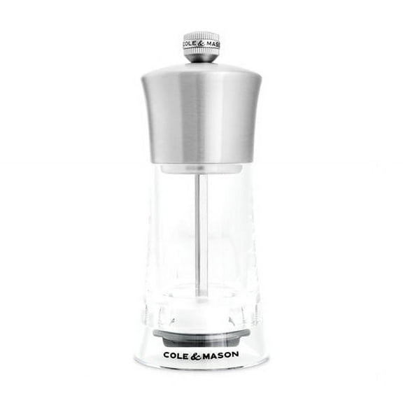 Cole & Mason Bromley Acrylic & Stainless Steel Mill 6" Gift Set