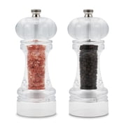 Cole & Mason Liverpool Stainless Steel Acrylic Salt & Pepper Grinding Mill Set 5.5