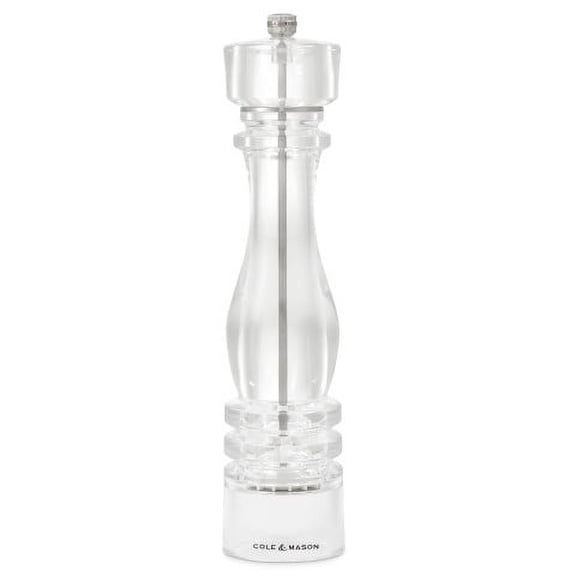 Cole & Mason London Acrylic Salt Mill 12"