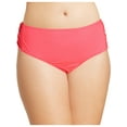 thumbnail image 1 of Cole Of California Womens Plus Shirred Hipster Swim Bottom Separates, 1 of 2