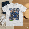 thumbnail image 1 of Cole Palmer 90s Graphic Chelsea Soccer Football Fan Gift Unisex T-Shirt, up to Size 5XL, 1 of 2