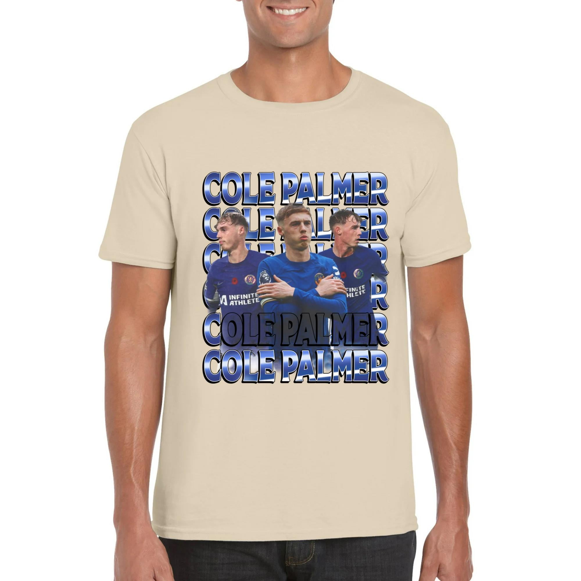 Cole Palmer England Football Soccer Player Chelsea Funny Quote Cotton T