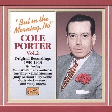 Cole Porter - Vol. 2-But in the Morning No - Music & Performance - CD