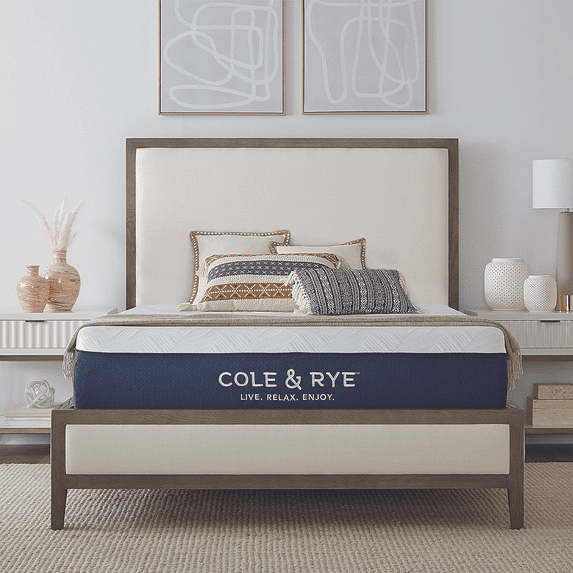 Cole & Rye ArticSky 12" Premium Hyper Cooling Gel Memory Foam Mattress, Queen