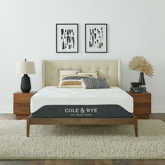 Cole & Rye Spirit 12" Medium Plush Cooling Gel Memory Foam Hybrid Mattress, Full
