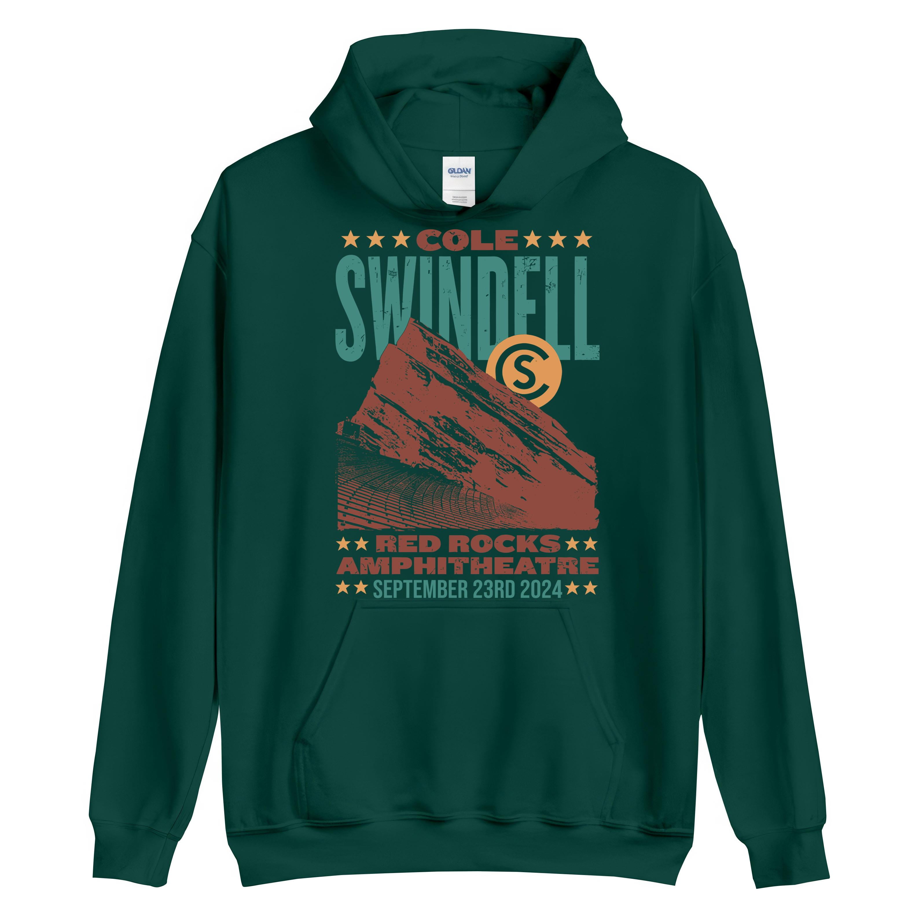 Cole Swindell Red Rocks Amphitheatre September 23rd 2024 Shirt-TH49568 ...