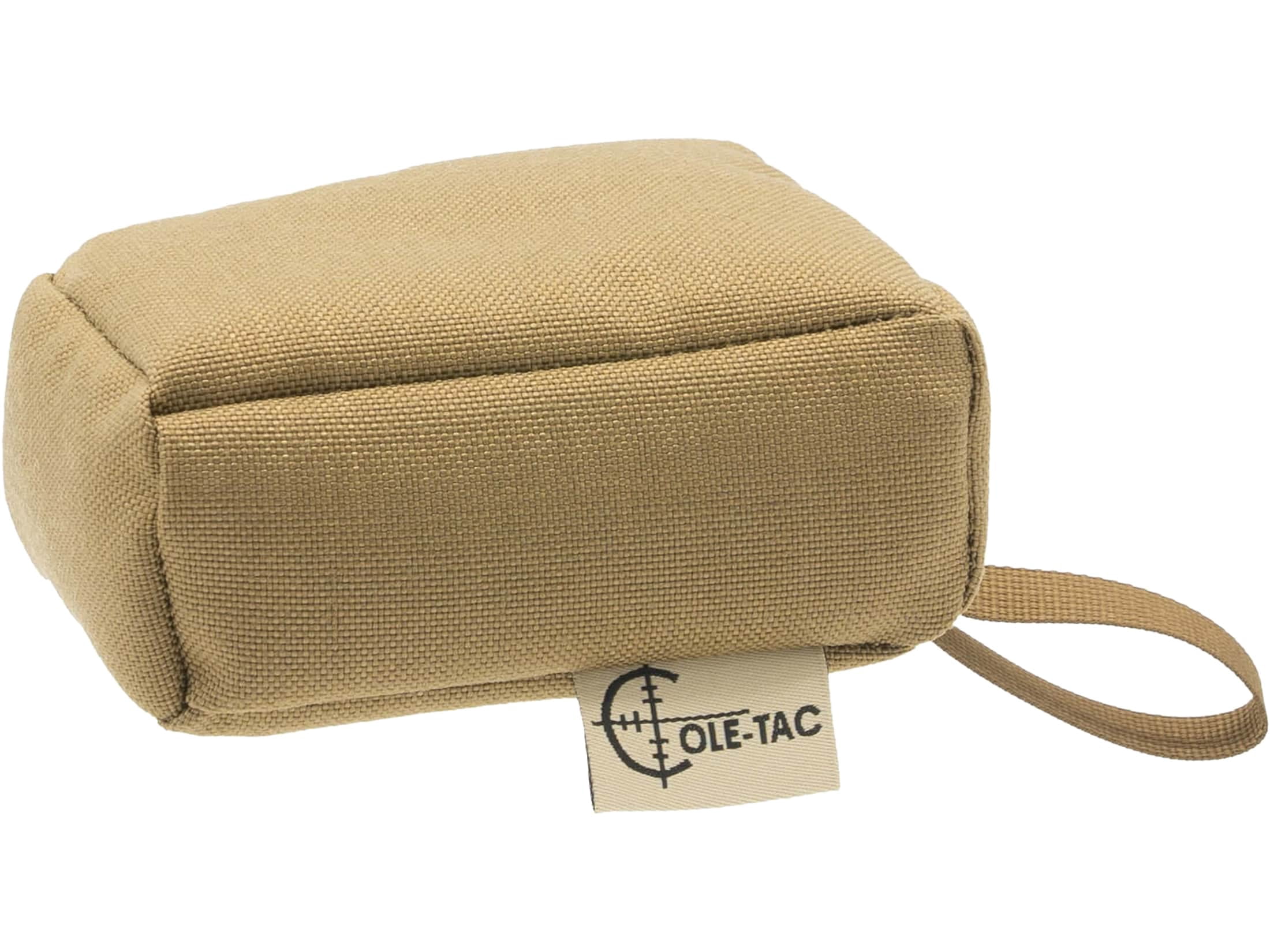 Cole-Tac Bitty Shooting Rest Bag Nylon Coyote Brown - Walmart.com