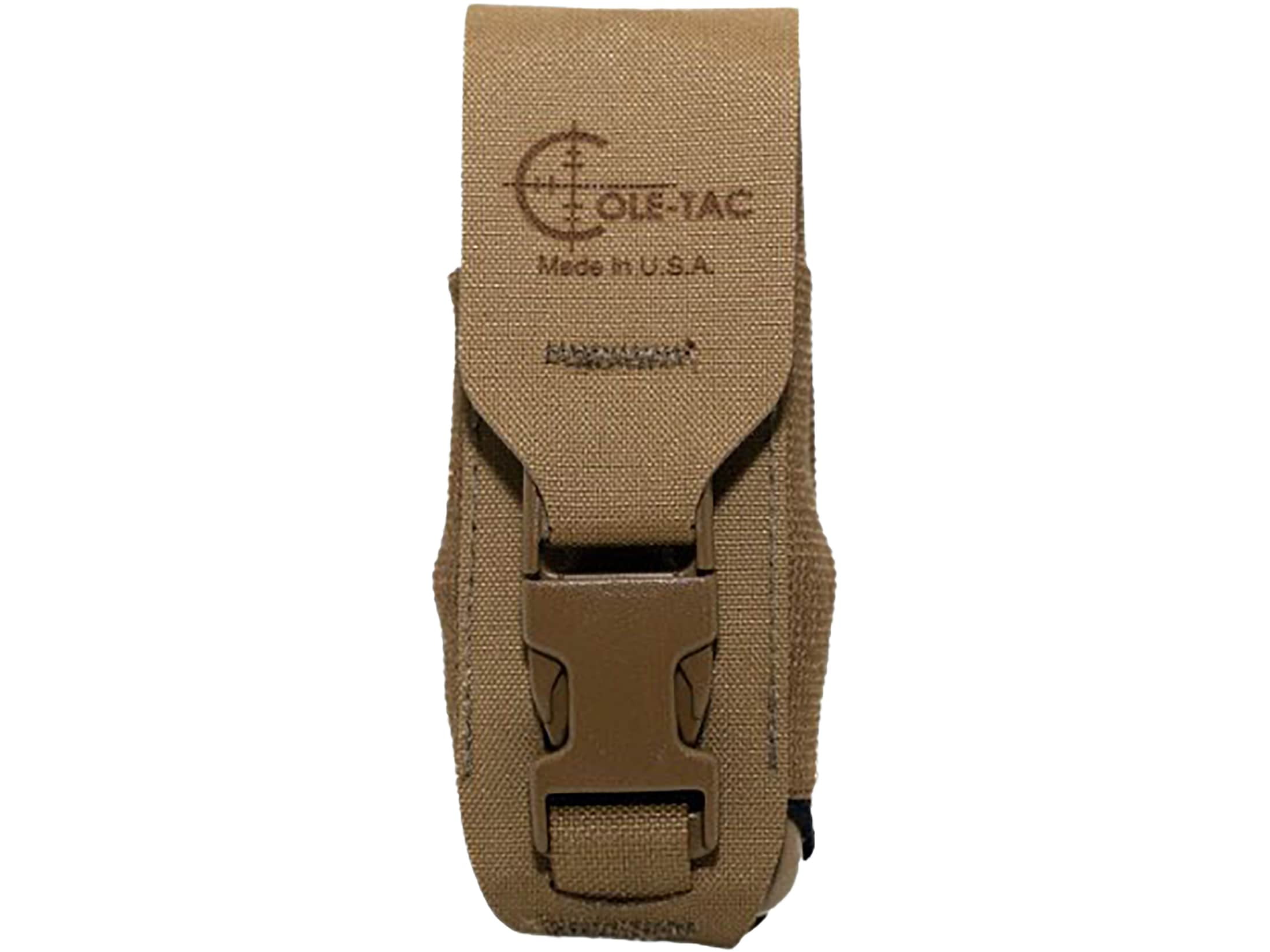 Cole-Tac Kestrel V2 Weather Meter Pouch Coyote Brown Cordura Nylon