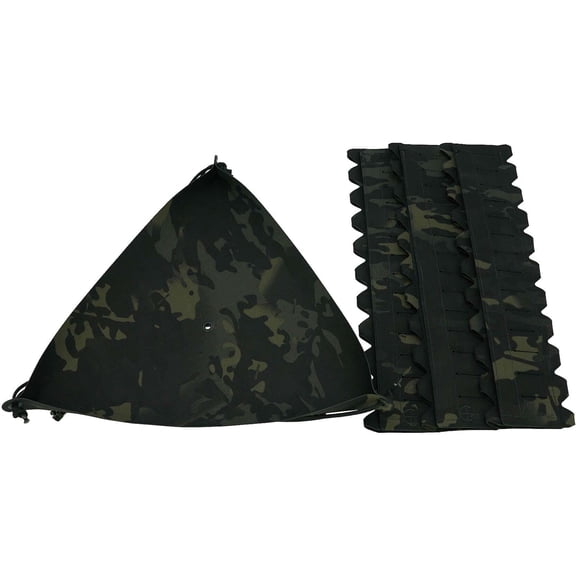 Cole-Tac V2 Tripod Leggings, Black Multicam, 15in