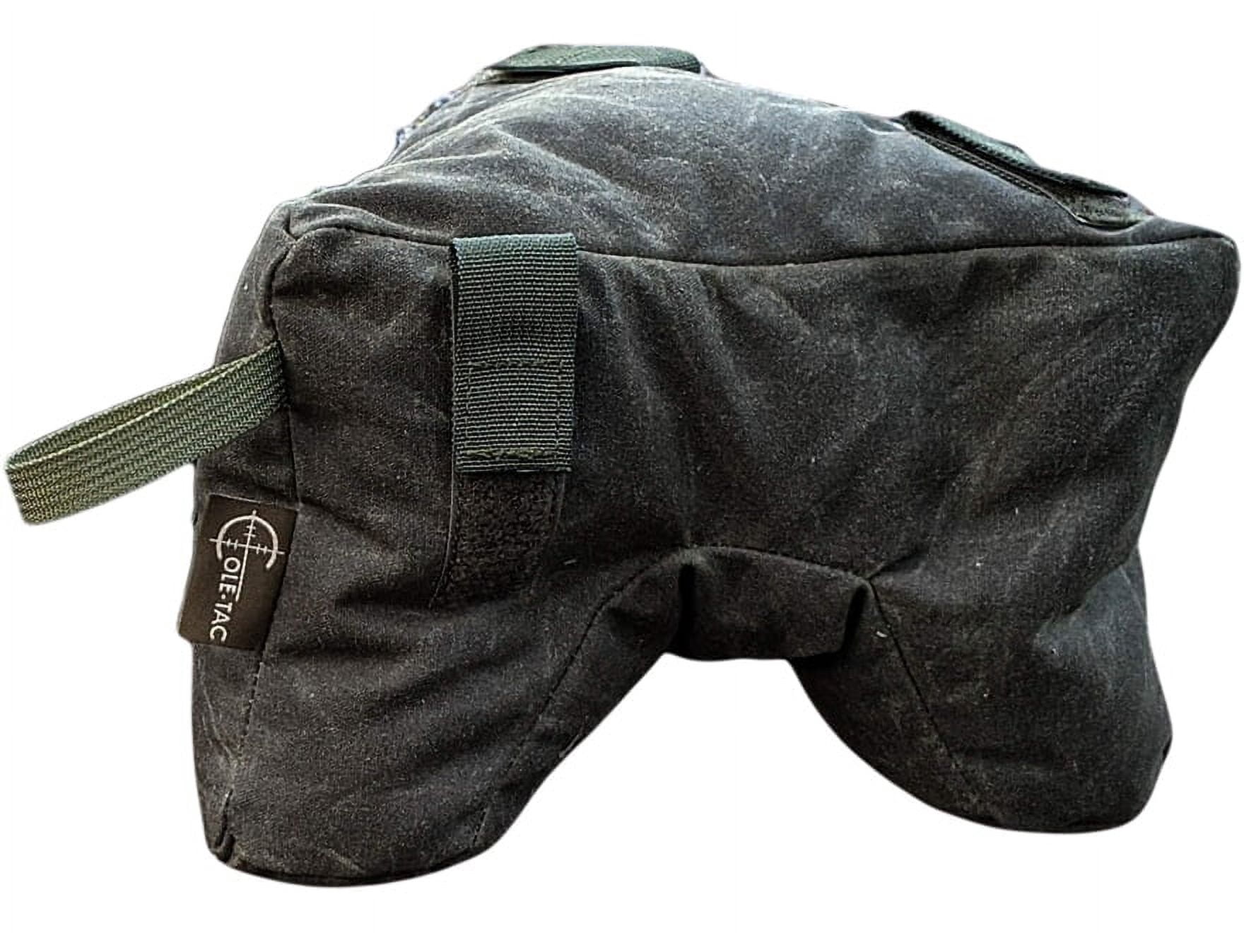 Cole-Tac Waxed Canvas Tricorne Shooting Rest Bag Green - Walmart.com