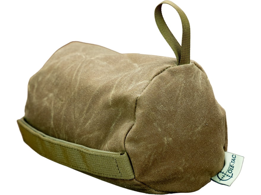 Cole-Tac Waxed Canvas Woobie Shooting Rest Bag Coyote Brown - Walmart.com