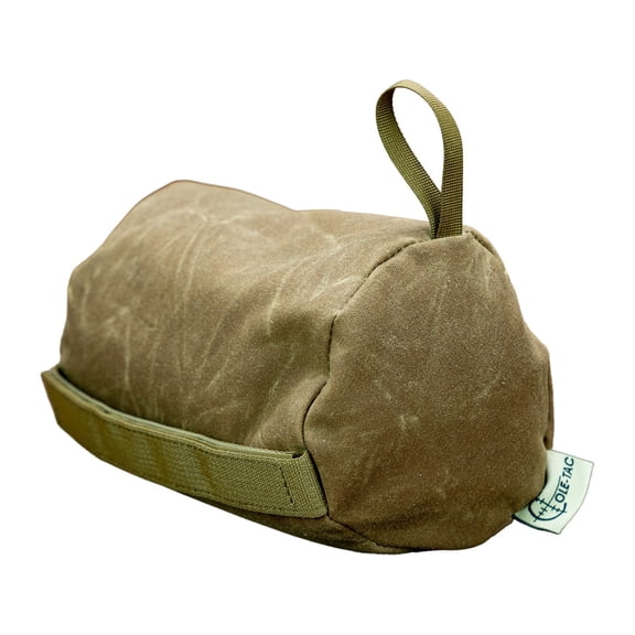 Cole-Tac Waxed Canvas Woobie Shooting Rest Bag Coyote Brown