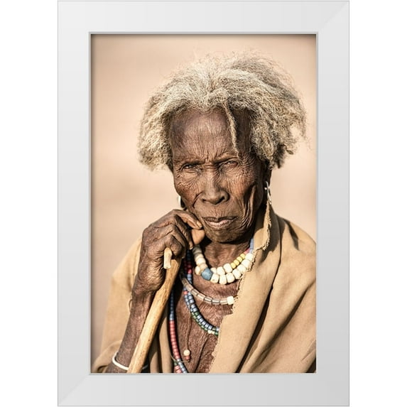 Cole, Trevor 13x18 White Modern Wood Framed Museum Art Print Titled - Matriarch of the Arbore