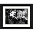 thumbnail image 1 of Cole, Trevor 24x17 Black Ornate Wood Framed with Double Matting Museum Art Print Titled - Painted Faces, 1 of 4