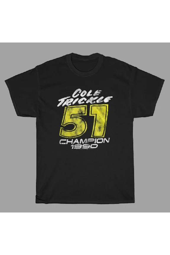 Cole Trickle 51 Champion 1990 Men's Black Size S to 5XL