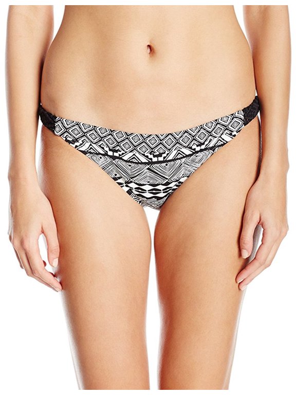 Tribal Macrame Mid-Rise Hipster Styling Bikini Swim Bottoms XL