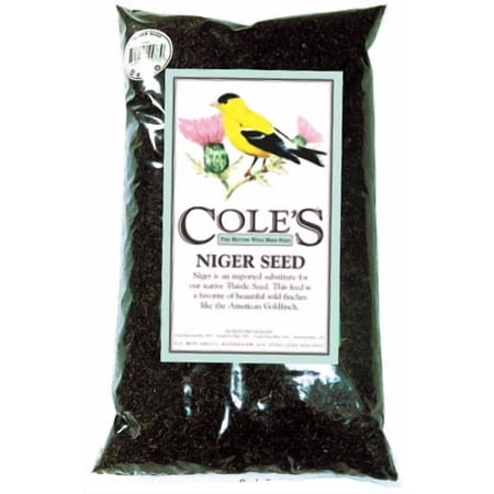 Cole's NI05 Niger Bird Seed, 5-Pound