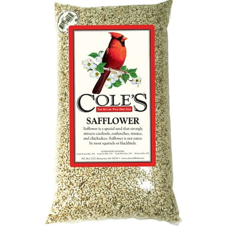 Cole's SA05 Safflower Bird Seed, 5-Pound