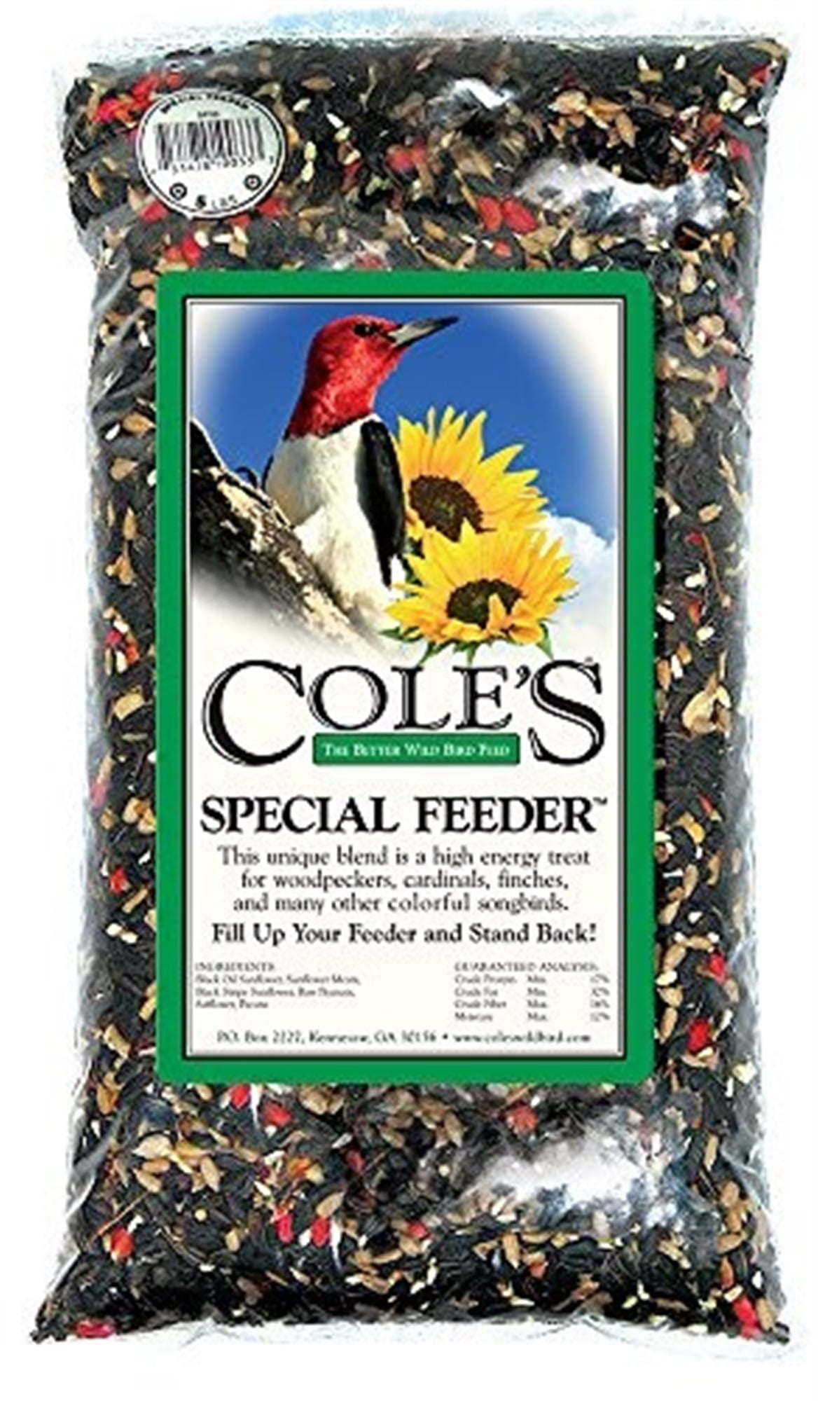 Cole's SF20 Special Feeder Bird Seed, 20-Pound