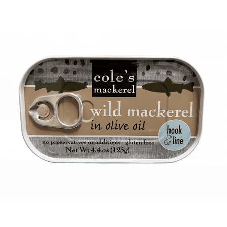 Cole's Wild Mackerel in Olive Oil
