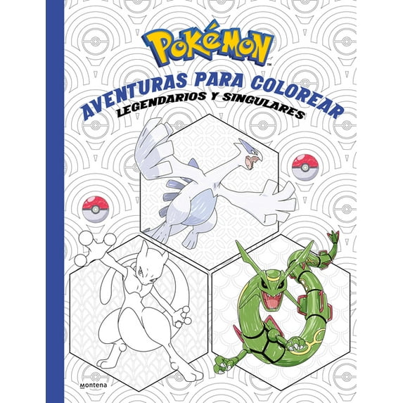 Colección Pokémon Pokémon. Aventuras Para Colorear: Legendarios Y Singulares / Pokémon Coloring AD Ventures #2: Legendary & Mythical Pokém, (Paperback)