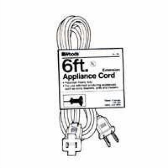 6' HEATER CORD