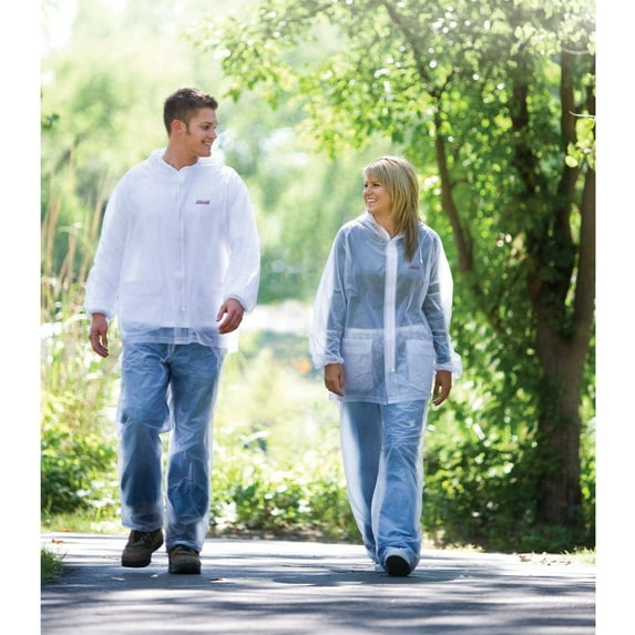 Coleman 10 mm PVC Rain Suit - Clear Small