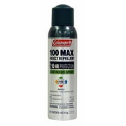 Coleman 100 Max Insect Repellent 10HR Protection, Unscented, 4oz, 2-Pack