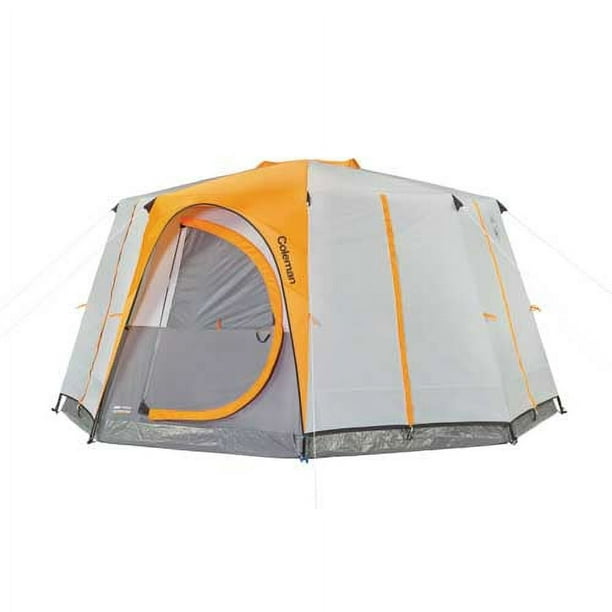 Coleman 13'x13' 8-Person Octagon Cabin Tent with Full Fly and Room